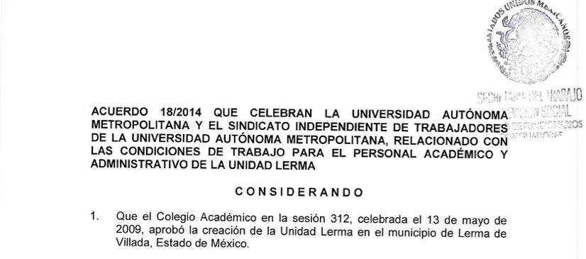 Acuerdos SITUAM